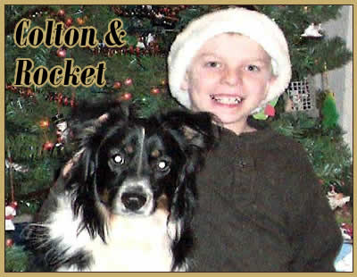 Colton and Rocket